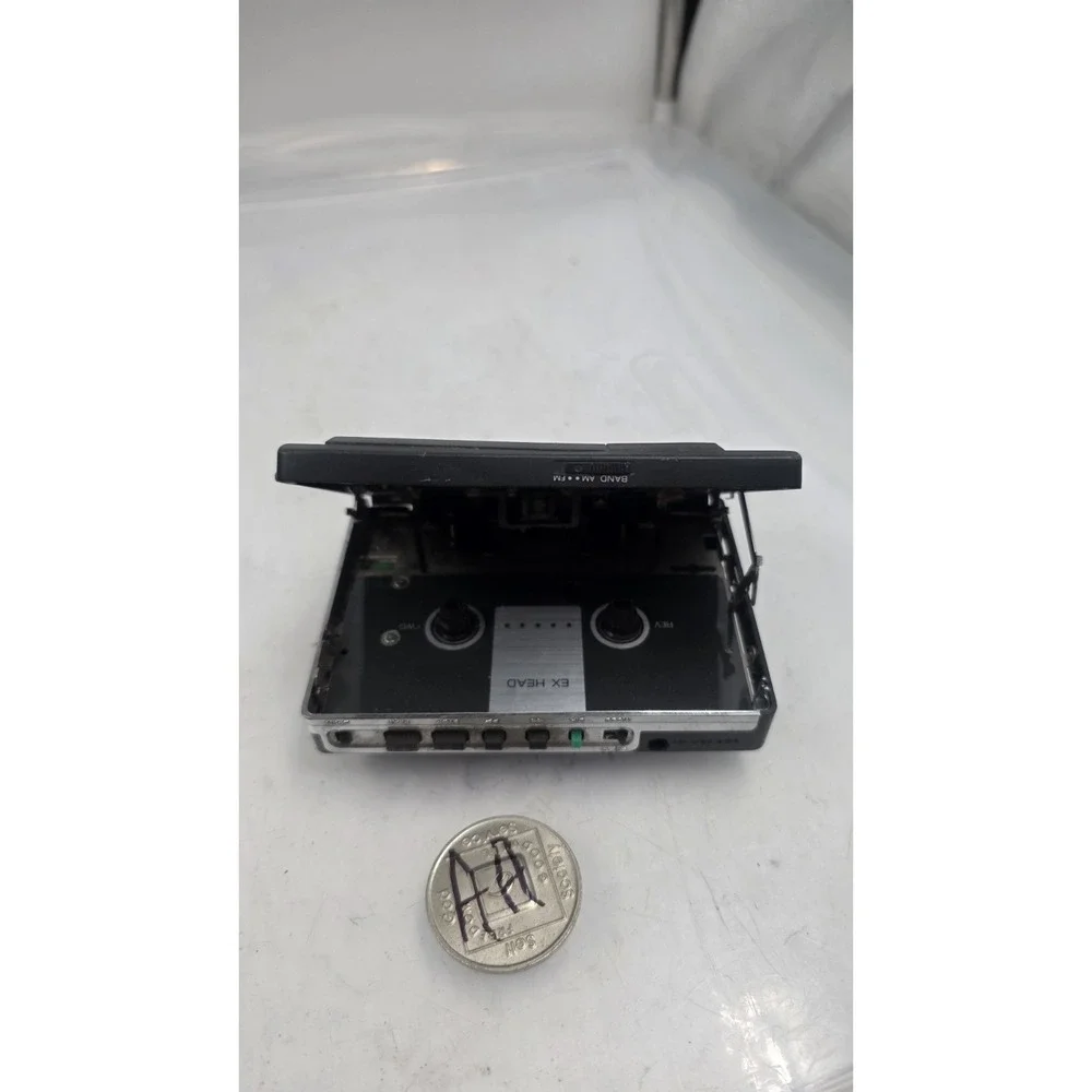 Sony Walkman Cassette Player WM-AF604/BF604 Auto Reverse FM/AM